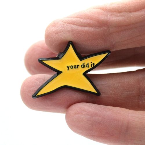 YOUR DID IT Meme Enamel Lapel Pin Badge  